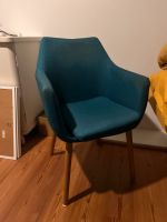 Vintage Retro Sessel bequem Türkis 60er Stil Stuhl Tisch Beine Berlin - Lichtenberg Vorschau