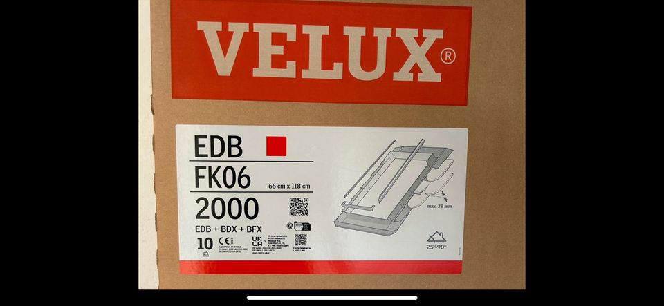 Velux Eindeckrahmen EDB FK06 2000 66/118 in München