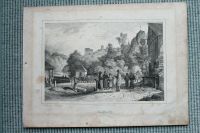 Lithografie Saalburg aus "die malerischen Ufer der Saale" Bayern - Münchberg Vorschau