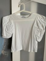 ZARA tshirt weiß mit Puffärmel Nordrhein-Westfalen - Frechen Vorschau