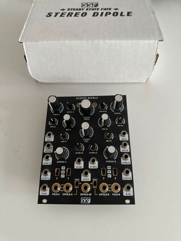 Steady State Fate Stereo Dipole (SSF, Eurorack) in Stuttgart