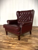 Chesterfield Sessel Vintage Ledersessel Country House Ohrensessel Nordrhein-Westfalen - Hüllhorst Vorschau