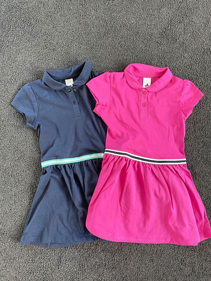Kleider im 2er Pack blau / pink Größe 110 * neuwertig* in Aalen