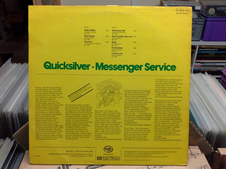 Quicksilver Messenger Service - Quicksilver Messenger Service in Bad Kissingen