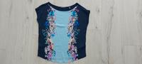 Esprit Shirt dunkelblau/ bunt Gr.XS(34)-Top Zustand- Schleswig-Holstein - Flensburg Vorschau