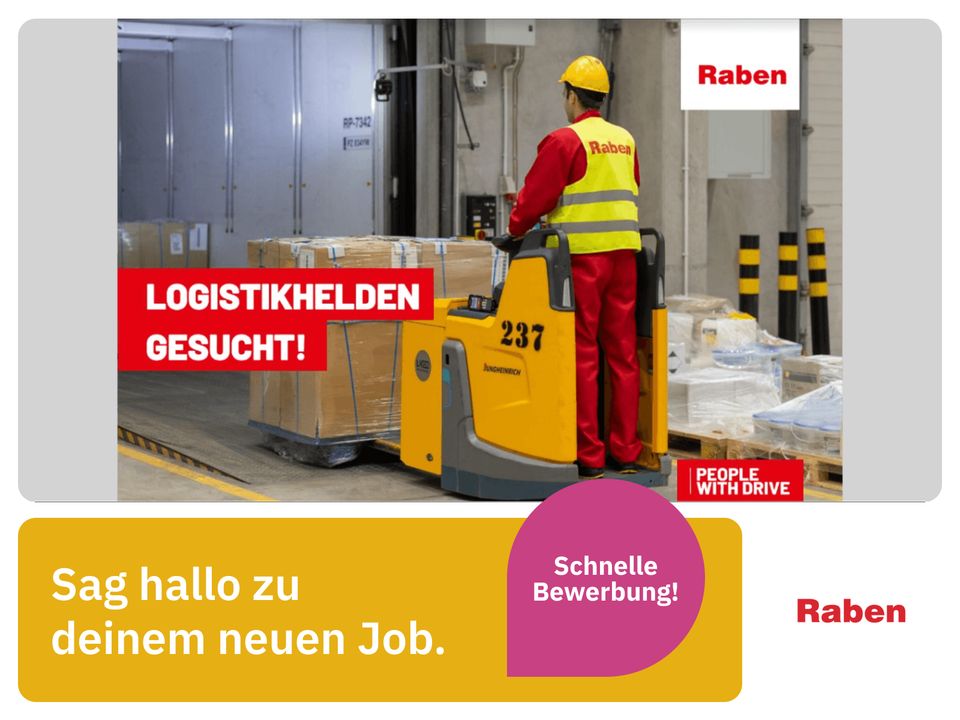 Fachlagerist/ Mitarbeiter (m/w/d) (Raben Trans European ) in Hannover