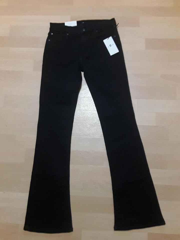 7 vor all mankind damen Jeans Gr.31 Beschreibung  schwarz  NEU in Schwerin