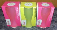 3x McDonald's Cola Gläser NEON GELB  PINK NEU OVP Glas McDonalds Rheinland-Pfalz - Waldmohr Vorschau