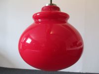 Decken-,Lampe/Leuchte rot Glas Retro 60er70er Kult Nordrhein-Westfalen - Extertal Vorschau