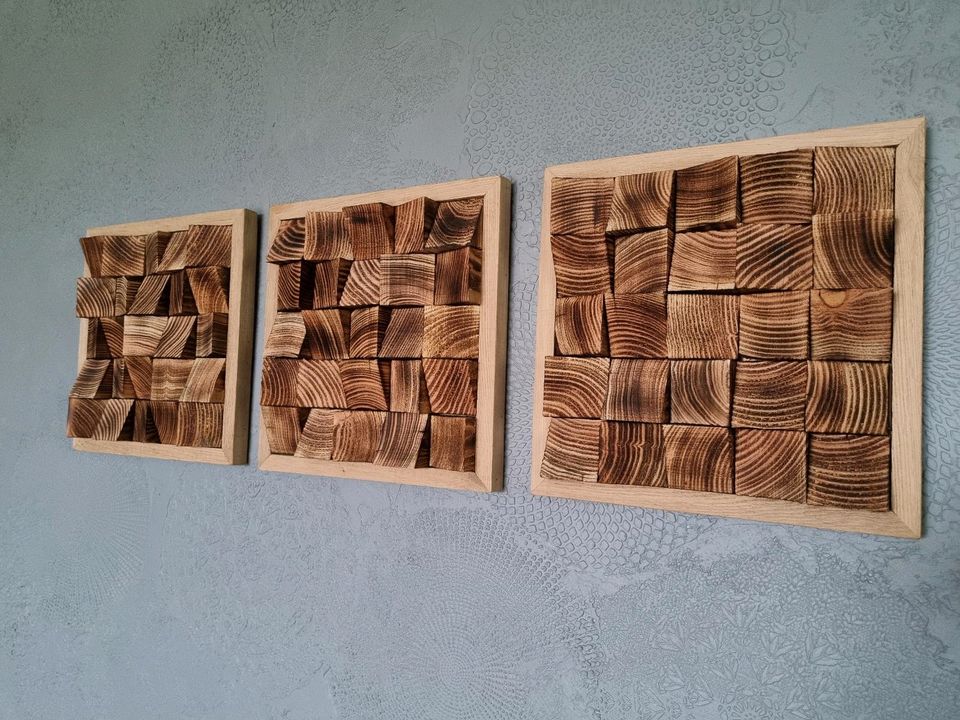 Holz Wand Kunst. Wandbilder in Goch