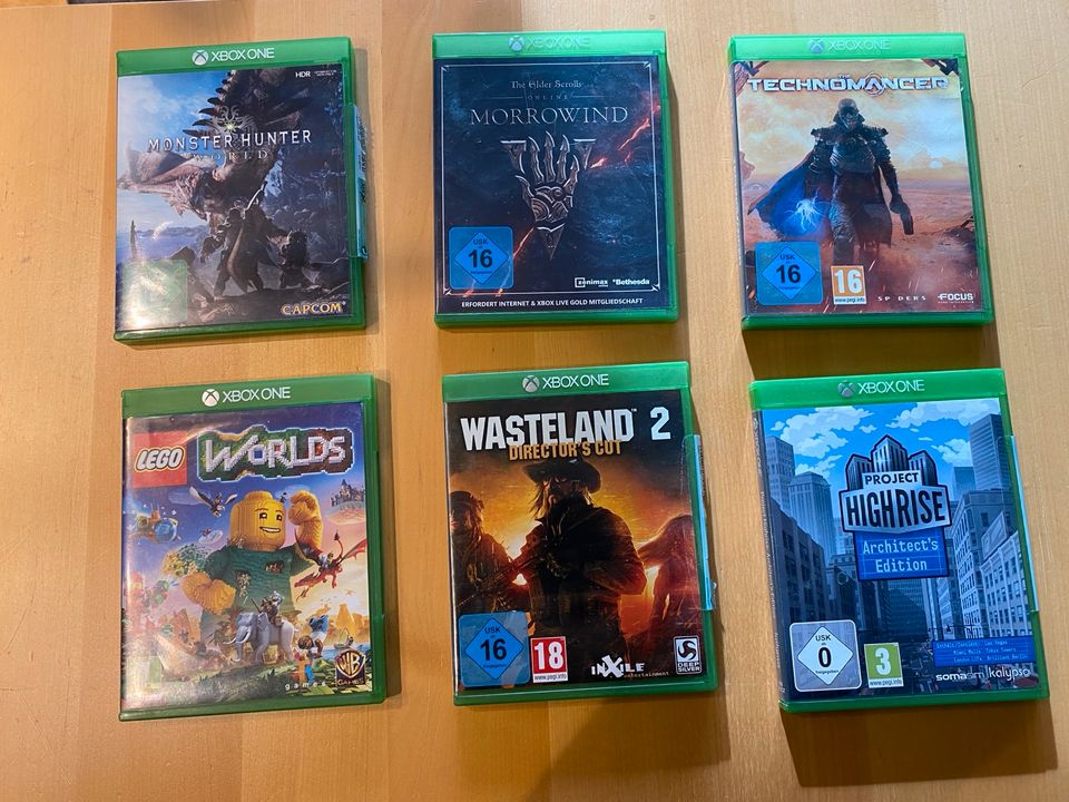 Diverse Xbox One Spiele in Herne
