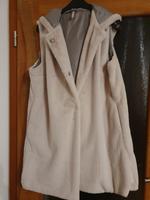Ärmellose WesteJacke WollePlüsch Mantel Kapuze VITAMIA beige Gr.L Bayern - Gars am Inn Vorschau