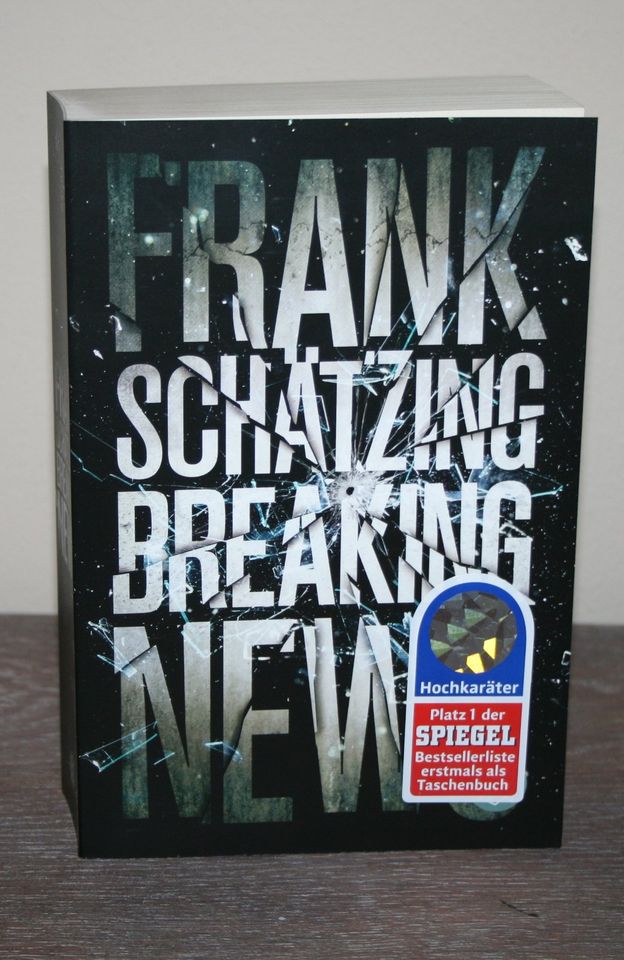 Frank Schätzing + Breaking News + Taschenbuch + Top Zustand in Bocholt