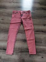 Coole Jeans Hose lachs rot rosa pink blau Gr.42 skinny Leg Baden-Württemberg - Eberdingen Vorschau