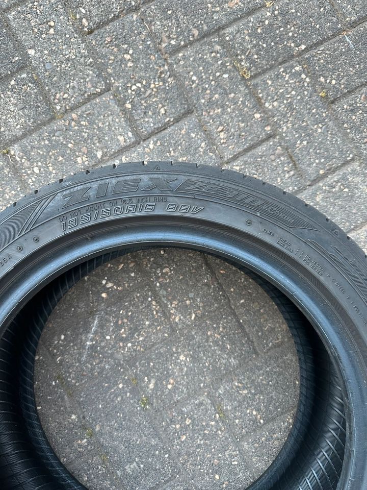 4x Fulda Sommerreifen 195/50R16 88V mit 5mm Profil in Kerpen (Eifel)