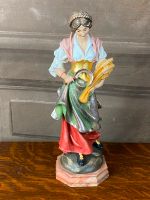 HEILIGENFIGUR HEILIGE NOTBURGA HOLZ HANDBEMALT POLYCHROMIE 31cm - Versand kostenlos - Wir sind für Sie da lokal in 86830 Schwabmünchen oder online ARTHOME24 Bayern - Schwabmünchen Vorschau