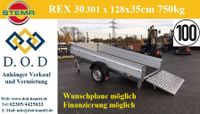 Pkw Anhänger Stema REX 30 300 x 130cm 750kg 0,75t Rampe Kipper Nordrhein-Westfalen - Castrop-Rauxel Vorschau