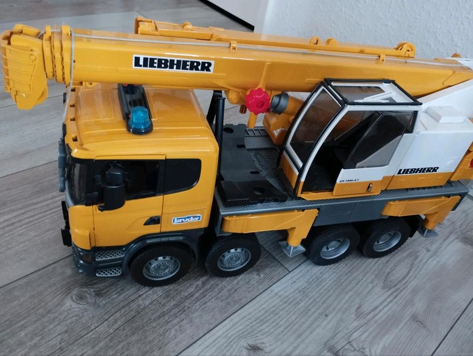 Kranwagen Liebherr in Sandesneben