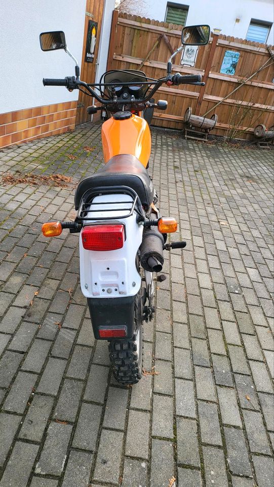 Honda XL 250 in Wiesenaue