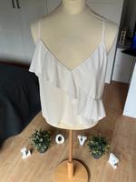 H&M Top creme mit Volant Gr.M neu Hessen - Borken Vorschau