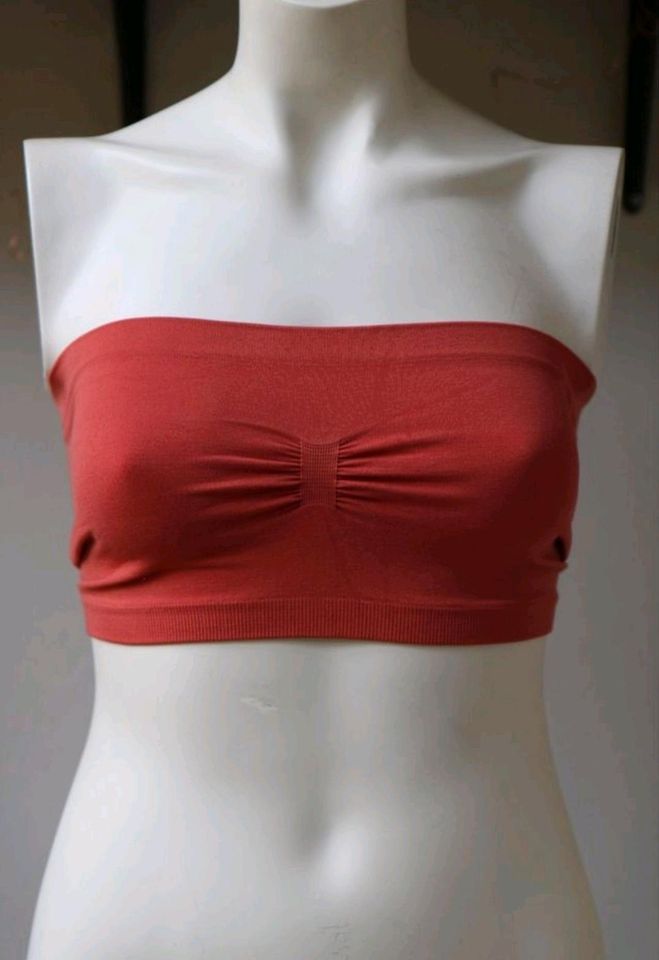 Vero Moda - Bandeu Top - Set - Neu - rost / rot - Größe S/M in Ernsgaden