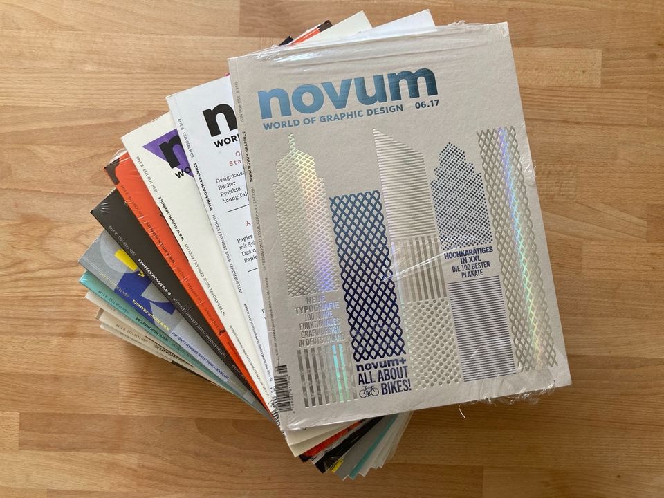 „Novum“ Grafikmagazin 16x in Hamburg