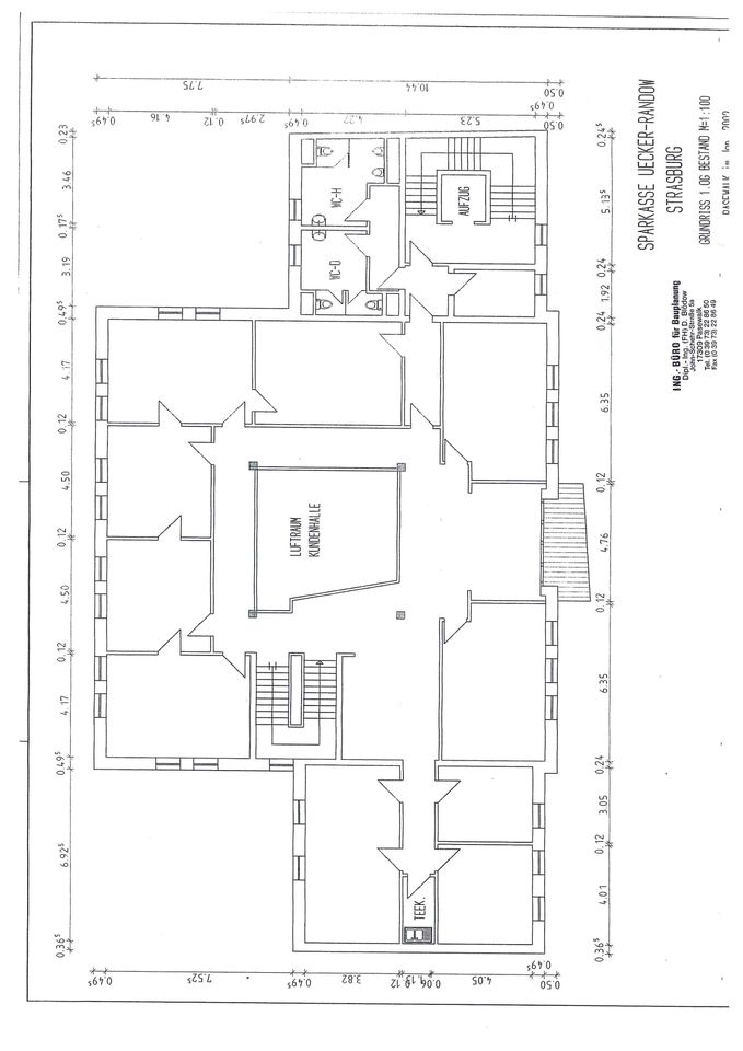 Strasburg - Ärzte- oder - Bürohaus in spe? in Strasburg 