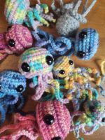 Handgefertigte Amigurumi Quallen Neu Düsseldorf - Volmerswerth Vorschau