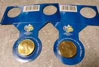 2 Medaille Münzen FIFA 2006,  Originalverpackung Nordrhein-Westfalen - Enger Vorschau