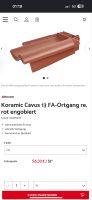 Koramic Cavus 13 Ortgang rot Engobiert R & L Dachziegel Nordrhein-Westfalen - Bönen Vorschau
