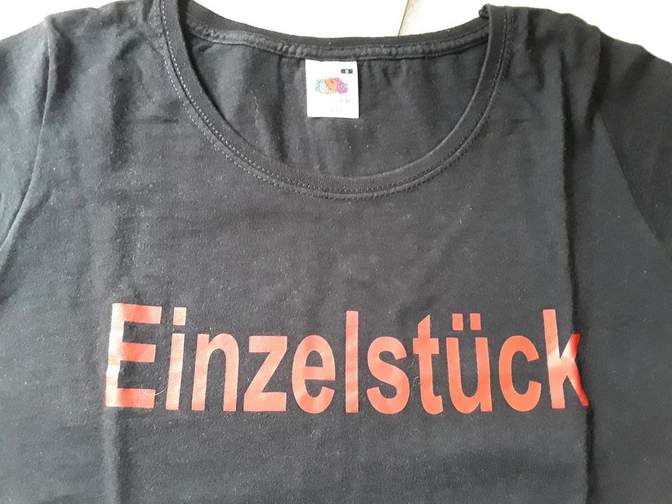 Set 6 T-Shirt Spruch inkl. Versand Damen Gr. 36 S in Rumbach