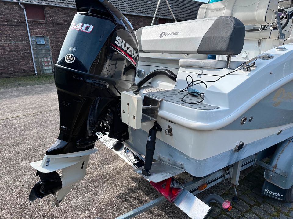 Idea 58WA Sportsdeck Motorboot,Komplett 140PS AB,Trailer,2019 in Köln