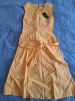 Leinen Sommerkleid Gelb mit Etikett Mitte - Wedding Vorschau