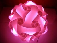 Puzzle Lampe Lampenschirm Kunststoff pink zusammensteckbar Baden-Württemberg - Dachsberg Vorschau