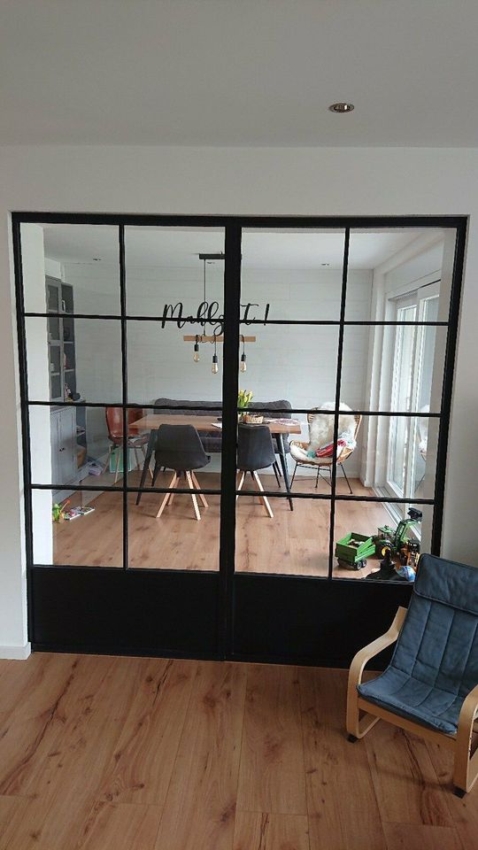 Türen im Loft- und Industriesti stahltür glas glastür metallbau in Hamburg
