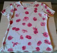 Damen T Shirt gr.38,weiß,rot,rose gemustert von Taifun. Niedersachsen - Apen Vorschau