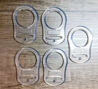 5x Silikonring Clip Adapter für Schnullerkette  Schnullerhalter Niedersachsen - Seevetal Vorschau