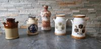 Vase, Kanne, Keramik, vintage, Holländer Mühle in kobalt, Malerei Berlin - Treptow Vorschau