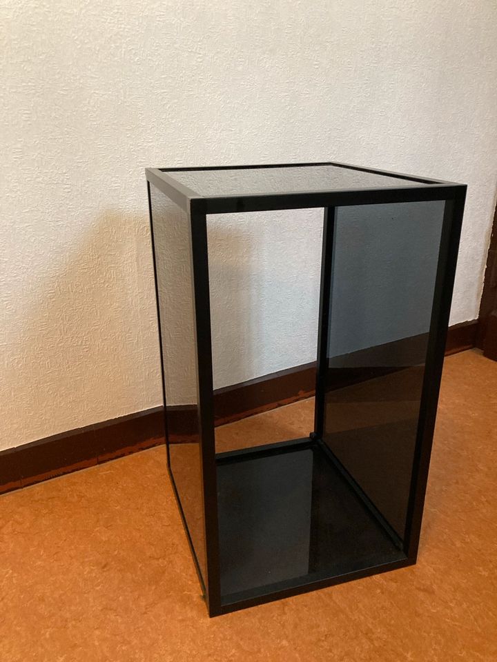 Dunkel Glas Vitrine in Melle