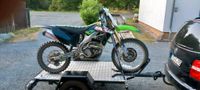 Kawasaki KX 250F mit Anhänger Sachsen-Anhalt - Schkopau Vorschau