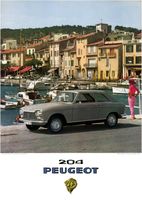 Peugeot 204 Coupé - Poster Plakat Affiche A1 (Repro) Eimsbüttel - Hamburg Rotherbaum Vorschau