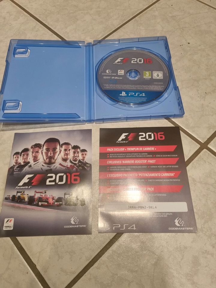 Ps4 spiel  Formel 1 2016 in Ennepetal