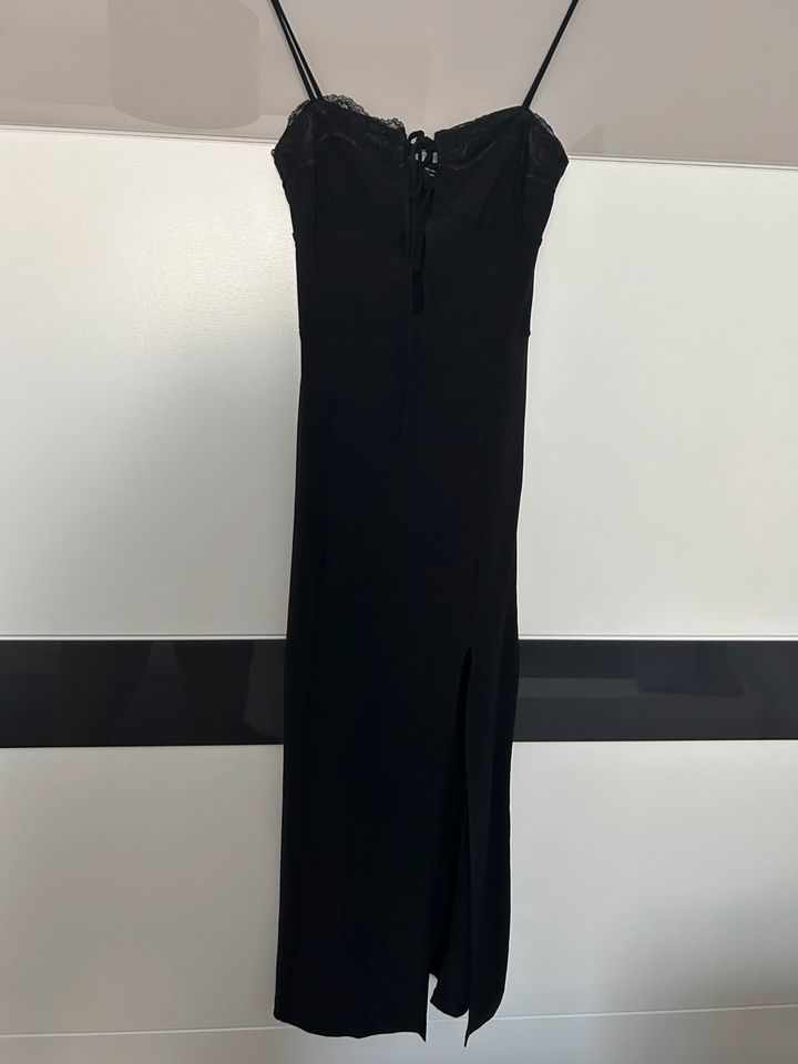 Berschka Kleid mit Schlitz Midikleid Trägerkleid Abendkleid sexy in Mauritz