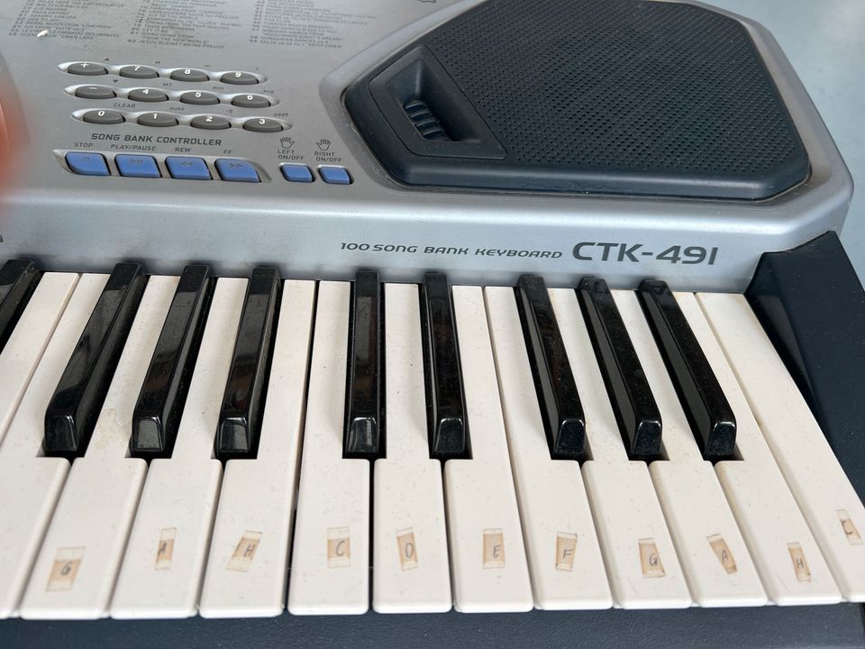 Casio Keyboard CTK-491 in Mosbach