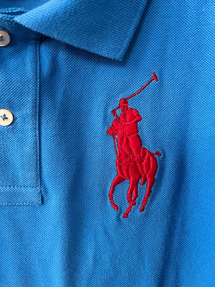 Polo Ralph Lauren Shirt blau Gr. 10-12 in Würzburg