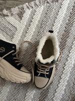 Damenschuhe, Sneakers, warm, schwarz, beige 38 Bayern - Wilhermsdorf Vorschau