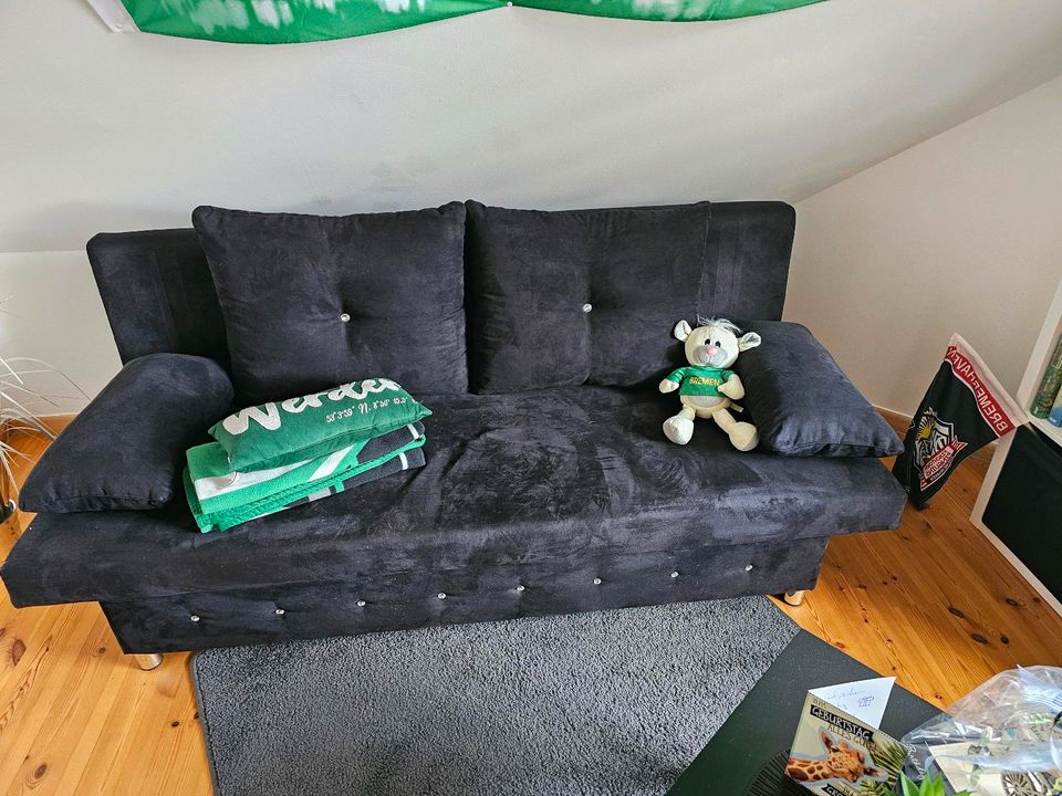 Sofa 2Sitzer/Schlaffunktion für Jugendzimmer in Schiffdorf