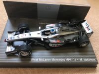 Minichamps West McLaren Mercedes MP 4-16 #3 M. Hakkinen 1:43 OVP Dortmund - Husen Vorschau