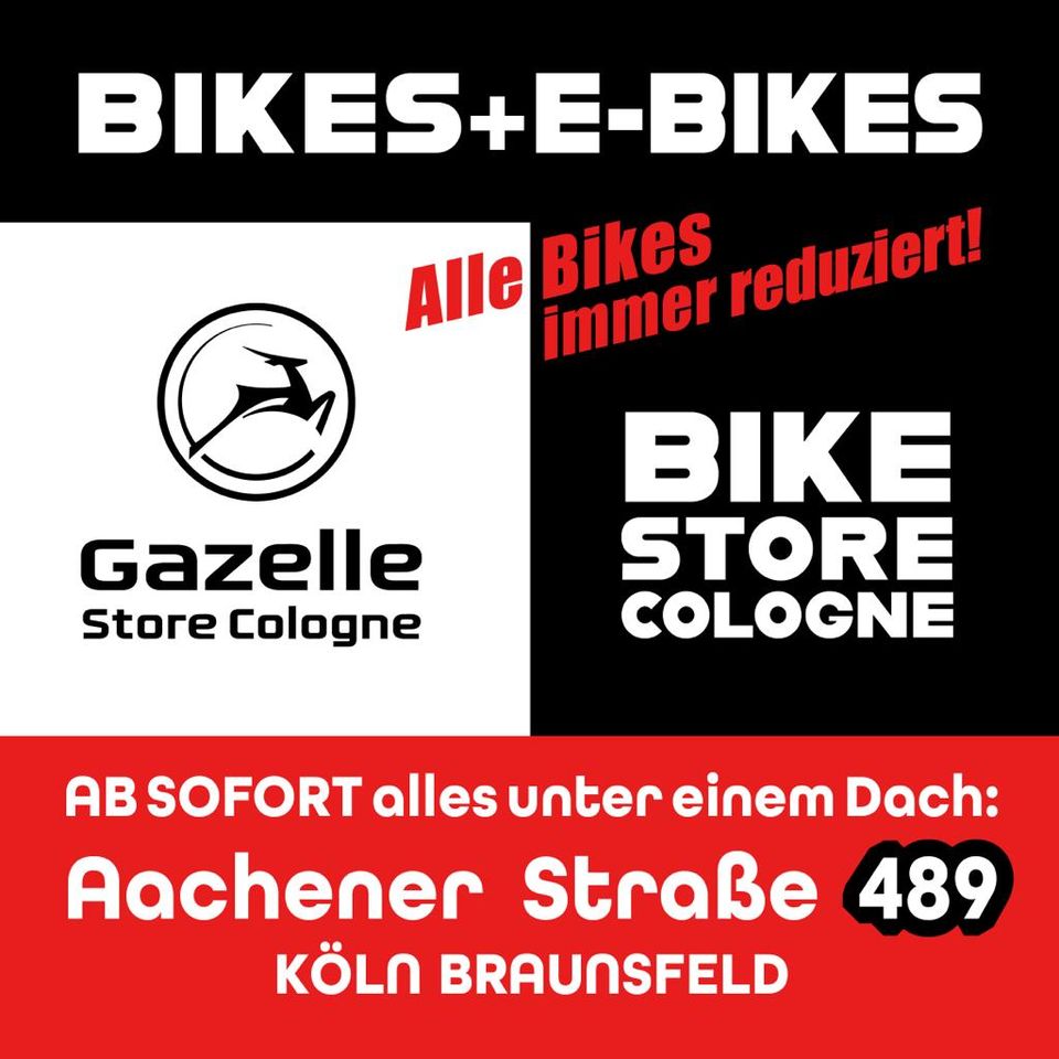 Gazelle E-Bike Avignon HMB Belt - NEU - 49cm - tropical blue - REDUZIERT - qwe in Köln