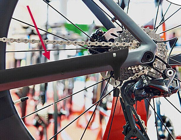 4 Stück Kunststoff-Kettenschutz für Fahrrad-Rahmenstrebe in Schwarzenfeld